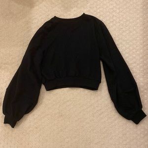 Oak + Fort Bell Sleeve Sweatshirt